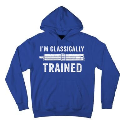 Slide Rule Mechanical Analog IM Classically Trained Gift Tall Hoodie