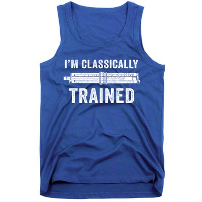 Slide Rule Mechanical Analog IM Classically Trained Gift Tank Top
