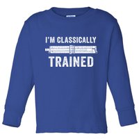Slide Rule Mechanical Analog IM Classically Trained Gift Toddler Long Sleeve Shirt