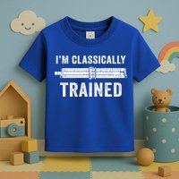Slide Rule Mechanical Analog IM Classically Trained Gift Toddler T-Shirt
