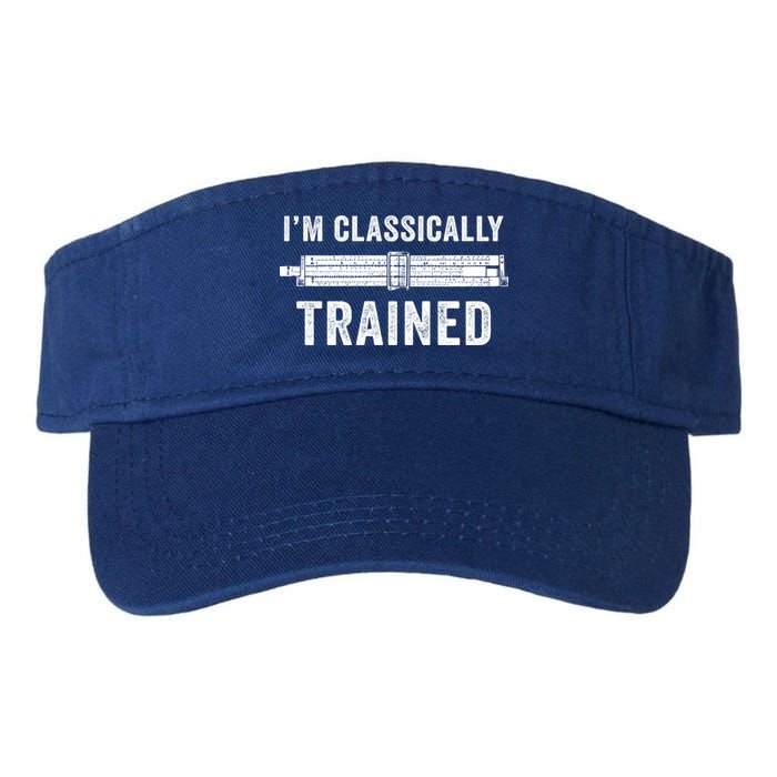 Slide Rule Mechanical Analog IM Classically Trained Gift Visor
