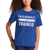 Slide Rule Mechanical Analog IM Classically Trained Gift Kids T-Shirt