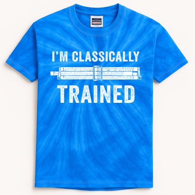 Slide Rule Mechanical Analog IM Classically Trained Gift Kids Tie-Dye T-Shirt