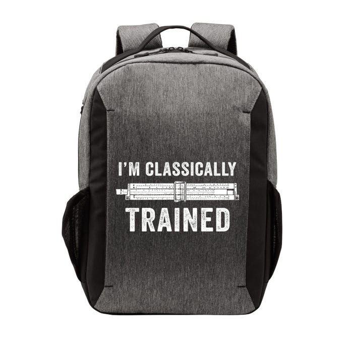 Slide Rule Mechanical Analog IM Classically Trained Gift Vector Backpack