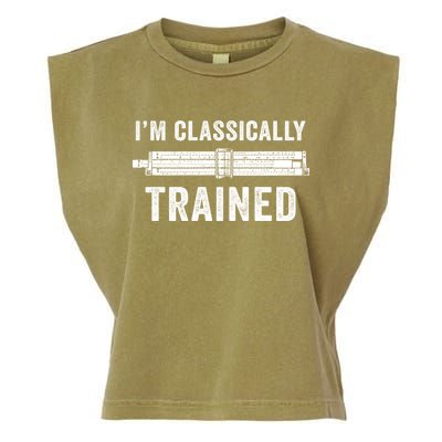 Slide Rule Mechanical Analog IM Classically Trained Gift Garment-Dyed Women's Muscle Tee