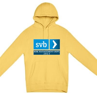 SVB Risk Management Dept. Department Team 2023 Premium Pullover Hoodie