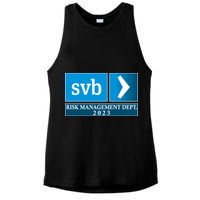 SVB Risk Management Dept. Department Team 2023 Ladies PosiCharge Tri-Blend Wicking Tank