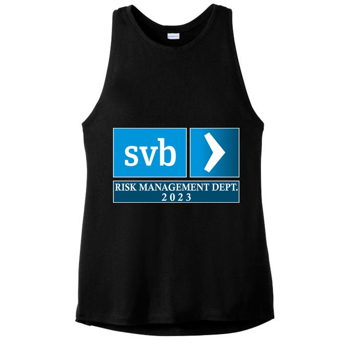 SVB Risk Management Dept. Department Team 2023 Ladies PosiCharge Tri-Blend Wicking Tank