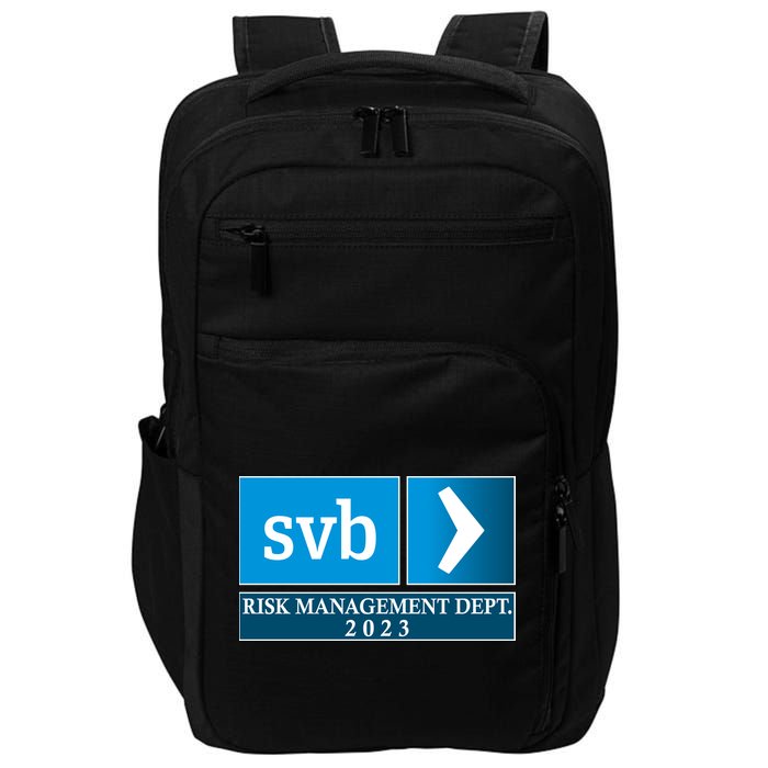 SVB Risk Management Dept. Department Team 2023 Impact Tech Backpack
