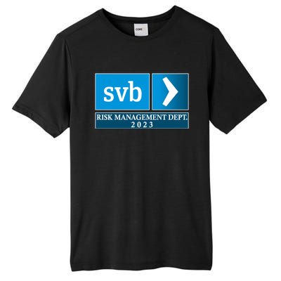 SVB Risk Management Dept. Department Team 2023 Tall Fusion ChromaSoft Performance T-Shirt