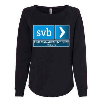 SVB Risk Management Dept. Department Team 2023 Womens California Wash Sweatshirt