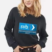 SVB Risk Management Dept. Department Team 2023 Cropped Pullover Crew