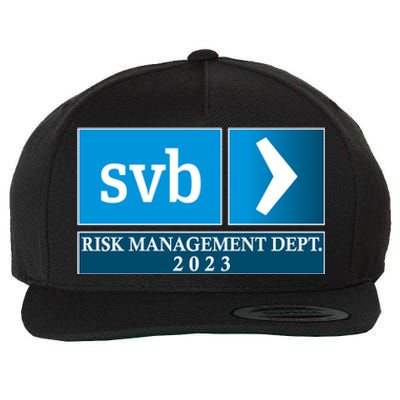 SVB Risk Management Dept. Department Team 2023 Wool Snapback Cap