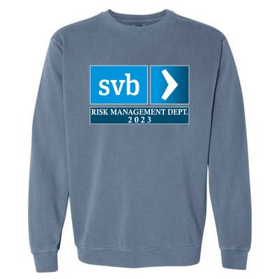 SVB Risk Management Dept. Department Team 2023 Garment-Dyed Sweatshirt