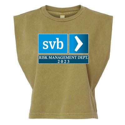 SVB Risk Management Dept. Department Team 2023 Garment-Dyed Women's Muscle Tee