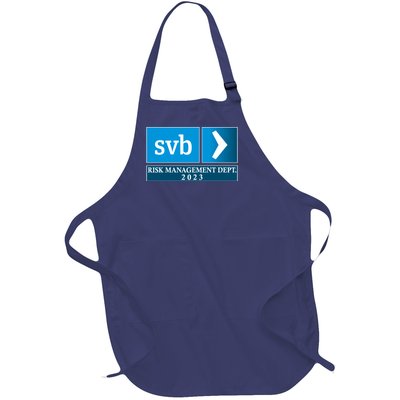 SVB Risk Management Dept. Department Team 2023 Full-Length Apron With Pockets