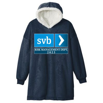 SVB Risk Management Dept. Department Team 2023 Hooded Wearable Blanket