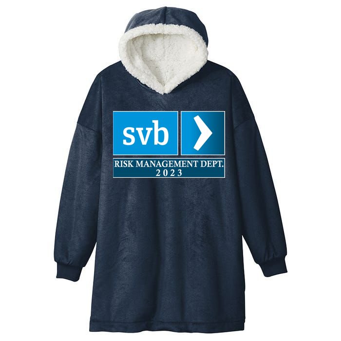 SVB Risk Management Dept. Department Team 2023 Hooded Wearable Blanket