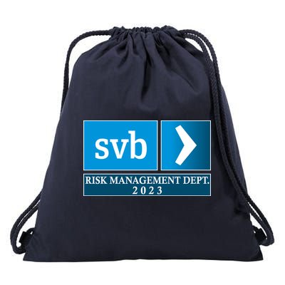 SVB Risk Management Dept. Department Team 2023 Drawstring Bag