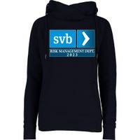 SVB Risk Management Dept. Department Team 2023 Womens Funnel Neck Pullover Hood