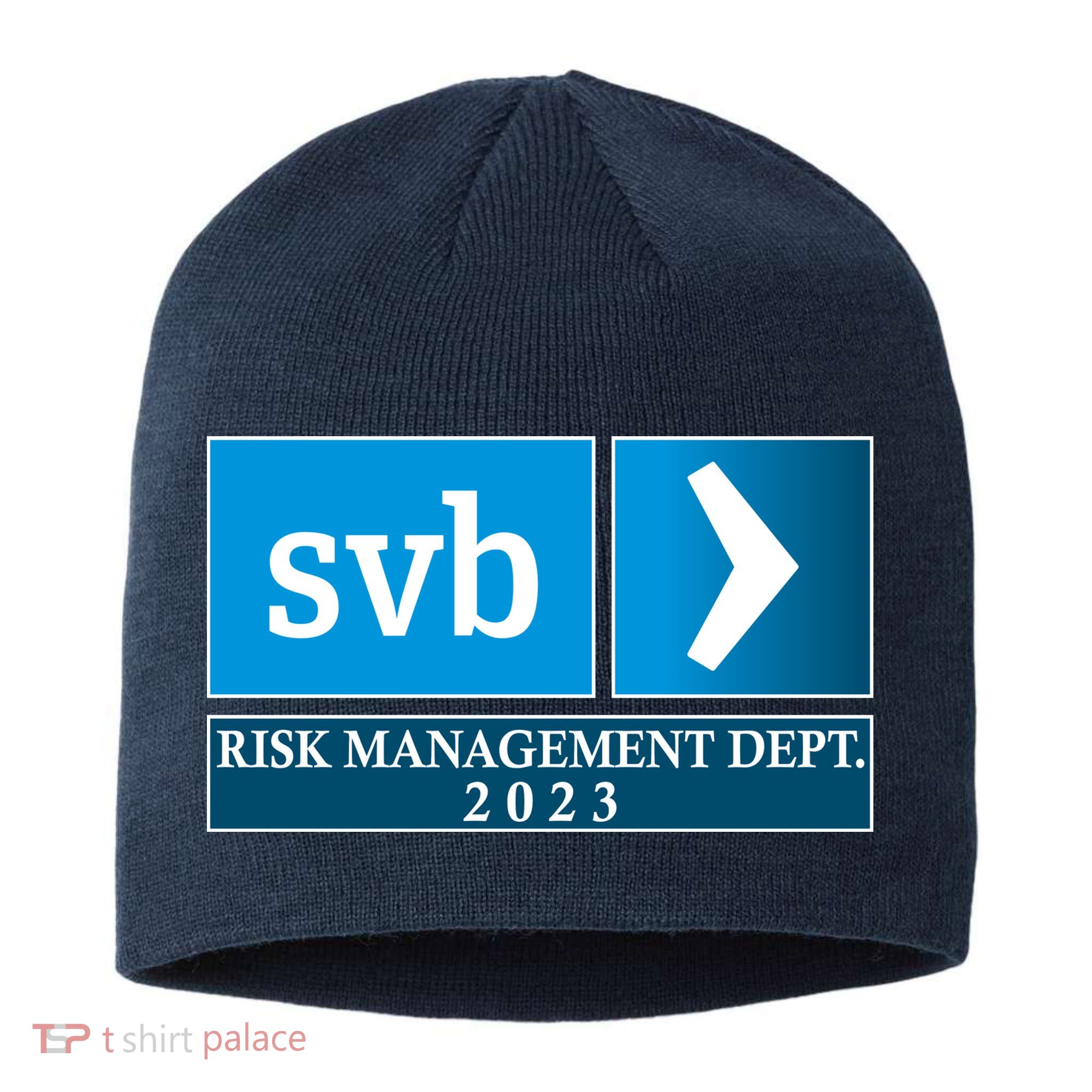SVB Risk Management Dept. Department Team 2023 Sustainable Beanie