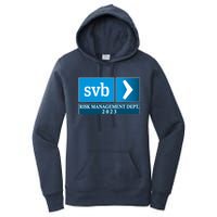 SVB Risk Management Dept. Department Team 2023 Women's Pullover Hoodie