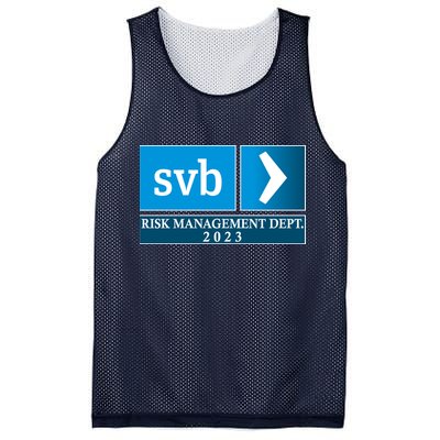SVB Risk Management Dept. Department Team 2023 Mesh Reversible Basketball Jersey Tank