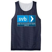 SVB Risk Management Dept. Department Team 2023 Mesh Reversible Basketball Jersey Tank