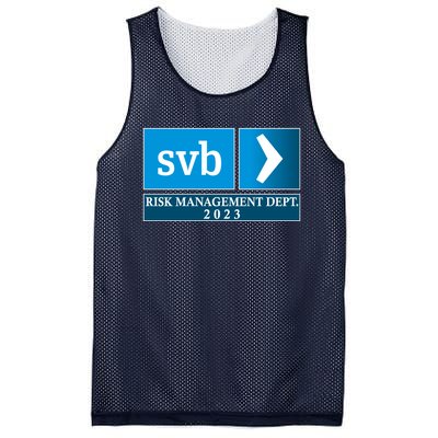 SVB Risk Management Dept. Department Team 2023 Mesh Reversible Basketball Jersey Tank