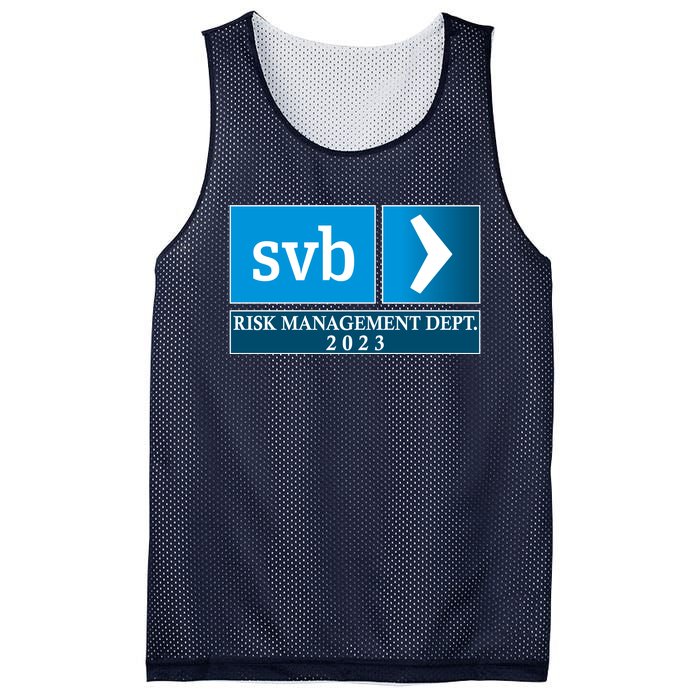 SVB Risk Management Dept. Department Team 2023 Mesh Reversible Basketball Jersey Tank