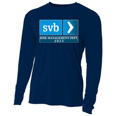 SVB Risk Management Dept. Department Team 2023 Cooling Performance Long Sleeve Crew