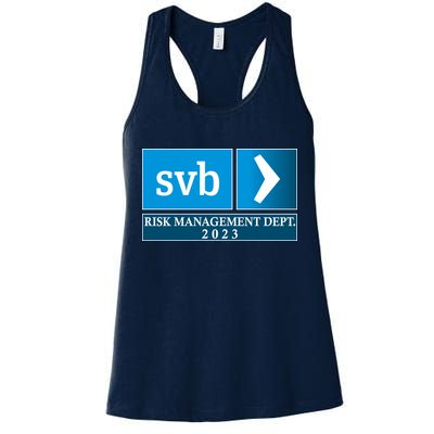 SVB Risk Management Dept. Department Team 2023 Womens Tank Top