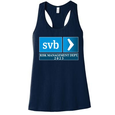 SVB Risk Management Dept. Department Team 2023 Women's Racerback Tank