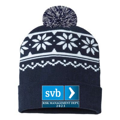 SVB Risk Management Dept. Department Team 2023 USA-Made Snowflake Beanie