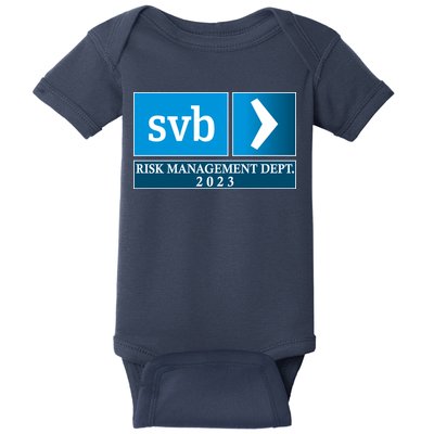SVB Risk Management Dept. Department Team 2023 Baby Bodysuit
