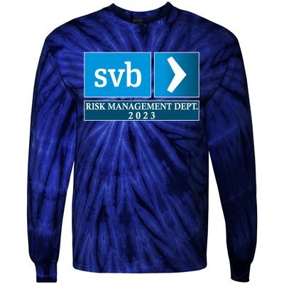 SVB Risk Management Dept. Department Team 2023 Tie-Dye Long Sleeve Shirt