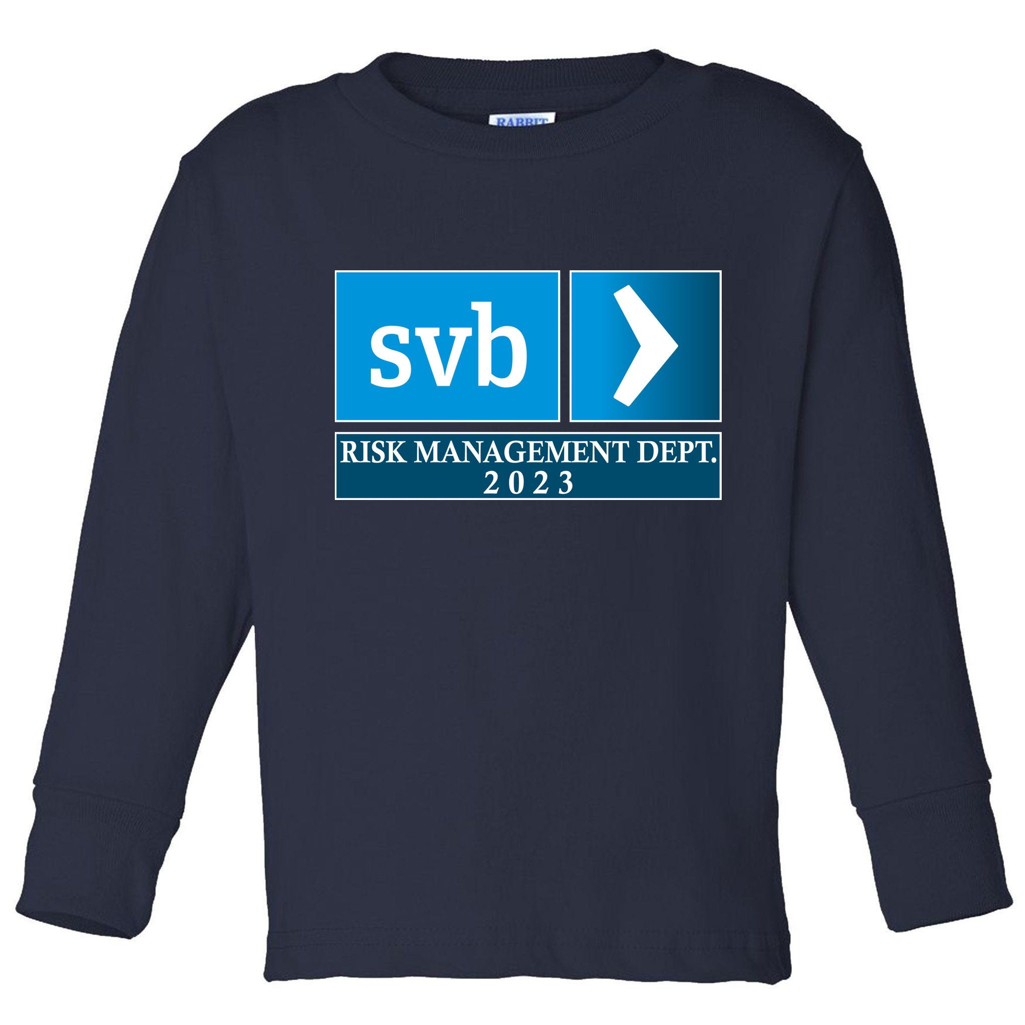 SVB Risk Management Dept. Department Team 2023 Toddler Long Sleeve Shirt