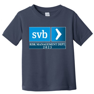SVB Risk Management Dept. Department Team 2023 Toddler T-Shirt