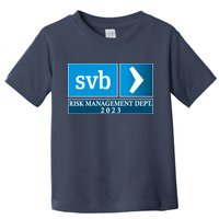 SVB Risk Management Dept. Department Team 2023 Toddler T-Shirt