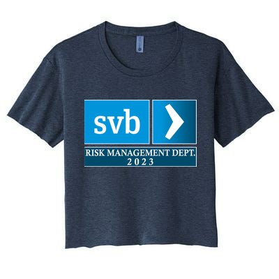 SVB Risk Management Dept. Department Team 2023 Crop Top
