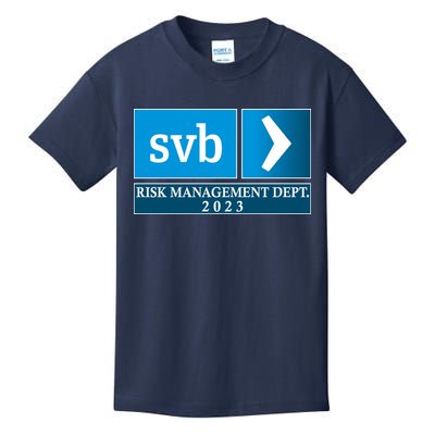 SVB Risk Management Dept. Department Team 2023 Kids T-Shirt