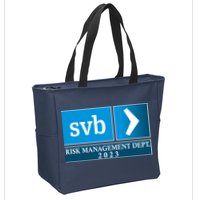 SVB Risk Management Dept. Department Team 2023 Zip Tote Bag