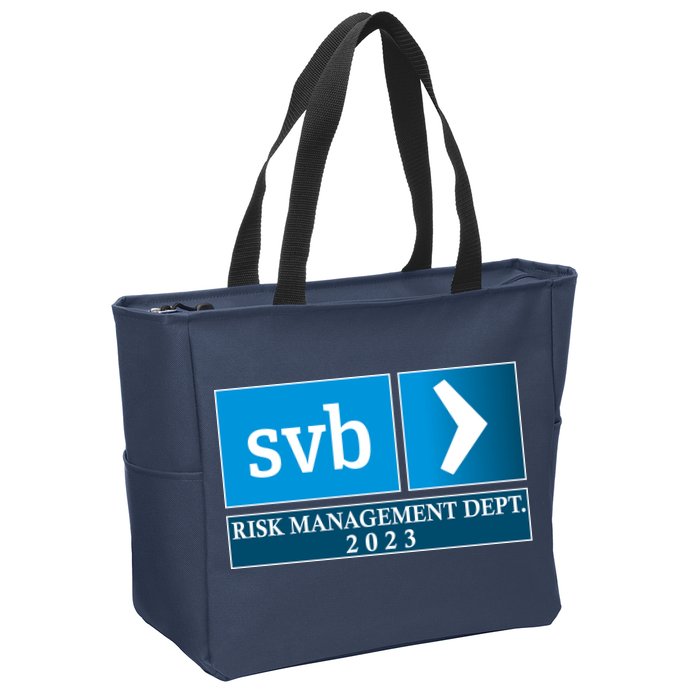 SVB Risk Management Dept. Department Team 2023 Zip Tote Bag