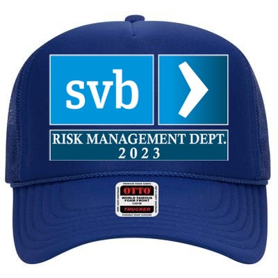 SVB Risk Management Dept. Department Team 2023 High Crown Mesh Back Trucker Hat