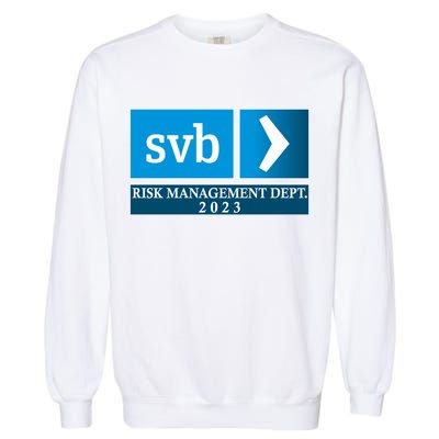 SVB Risk Management Dept. Department Team 2023 Garment-Dyed Sweatshirt