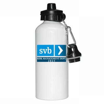 SVB Risk Management Dept. Department Team 2023 Aluminum Water Bottle