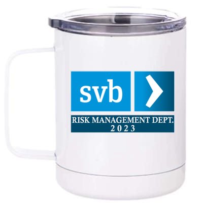 SVB Risk Management Dept. Department Team 2023 12 oz Stainless Steel Tumbler Cup