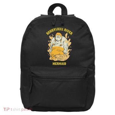 Schuylkill River Mermaid 16 in Basic Backpack