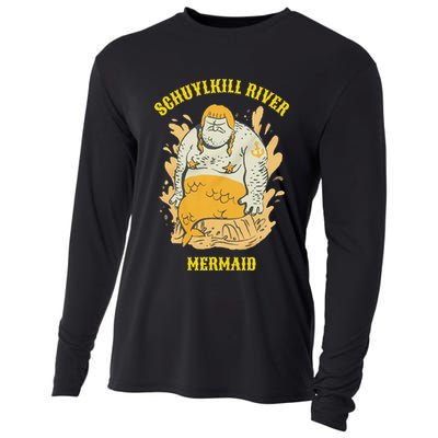 Schuylkill River Mermaid Cooling Performance Long Sleeve Crew