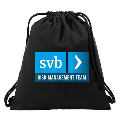 SVB Risk Management Team Svb Risk Management Department Drawstring Bag